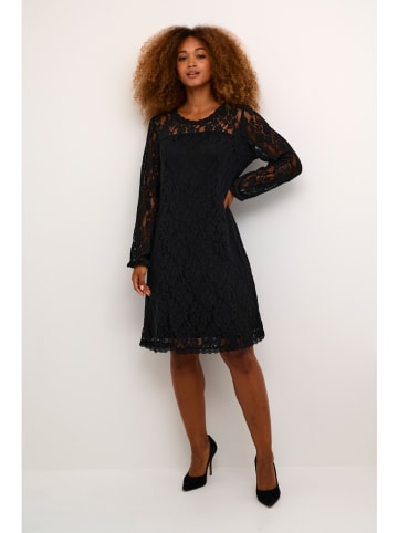 Kaffe Kleid in Schwarz