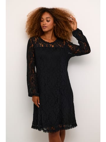 Kaffe Kleid in Schwarz
