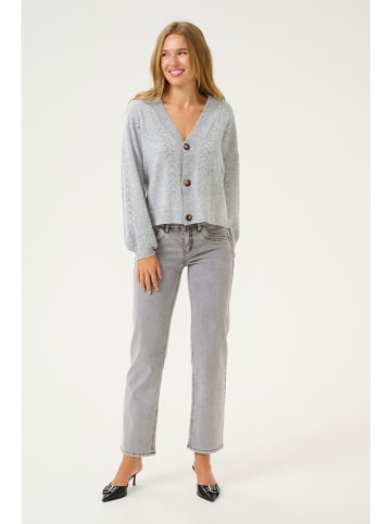 Cream Cardigan in Grau