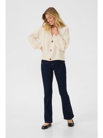 Cream Cardigan "Holiday" in Beige