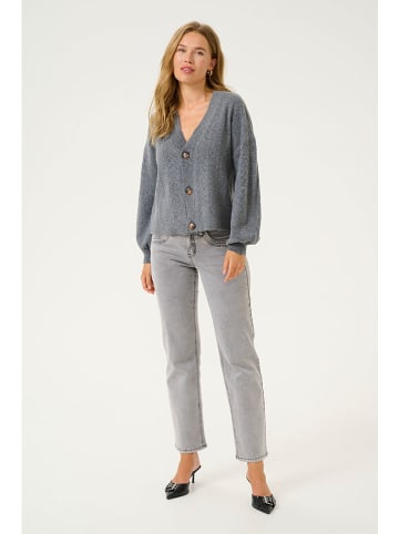 Cream Cardigan in Grau