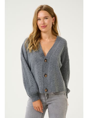 Cream Cardigan in Grau