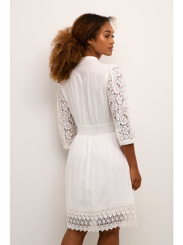 Cream Kleid in Weiß