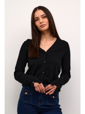Kaffe Cardigan in Schwarz