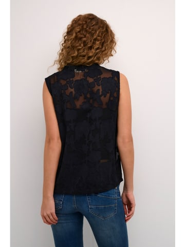 Cream Top in Schwarz