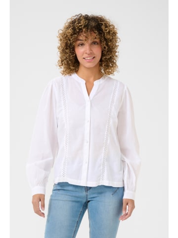 Kaffe Bluse in Weiß