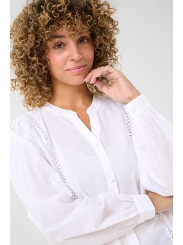 Kaffe Bluse in Weiß