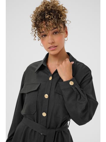 Cream Bluse in Anthrazit