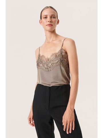 Soaked in Luxury Top lichtbruin