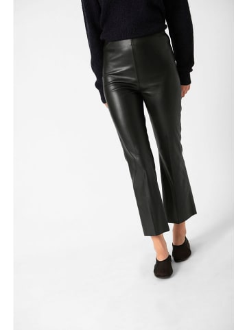 Soaked in Luxury Kunstleren broek "Kaylee" zwart