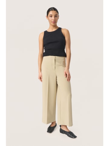SAINT TROPEZ Culotte "Corinne" zandkleurig