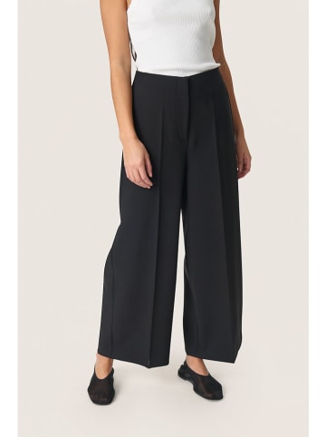 Soaked in Luxury Marlenehose in Schwarz