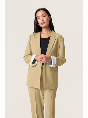 Soaked in Luxury Blazer in Beige