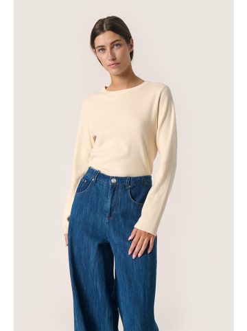 Soaked in Luxury Pullover in Beige