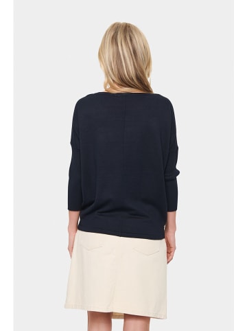 SAINT TROPEZ Pullover in Dunkelblau