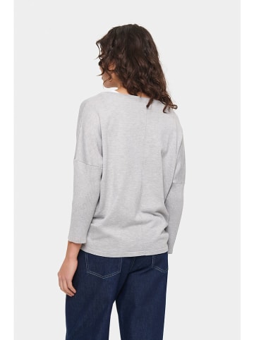 SAINT TROPEZ Pullover in Grau