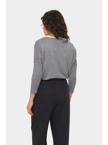 SAINT TROPEZ Pullover in Grau