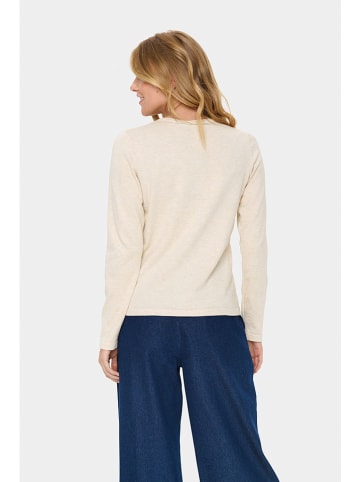 SAINT TROPEZ Cardigan in Beige