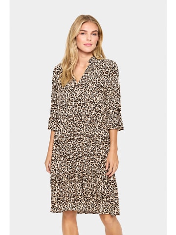 SAINT TROPEZ Jurk beige