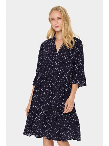 SAINT TROPEZ Kleid in Dunkelblau