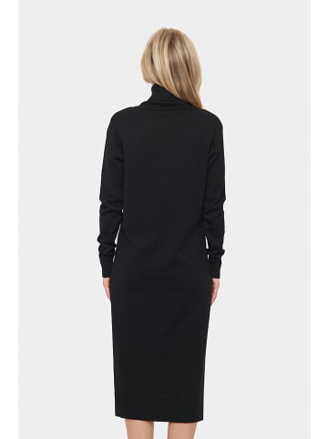 SAINT TROPEZ Gebreide jurk "Mila" zwart