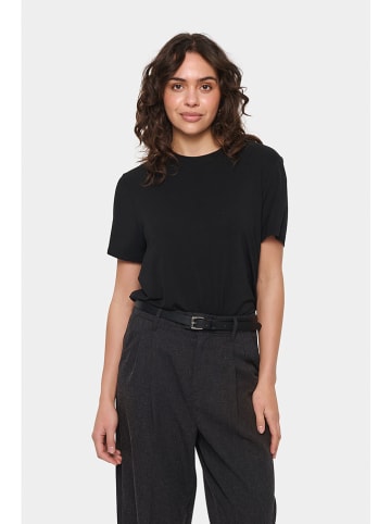 SAINT TROPEZ Shirt zwart