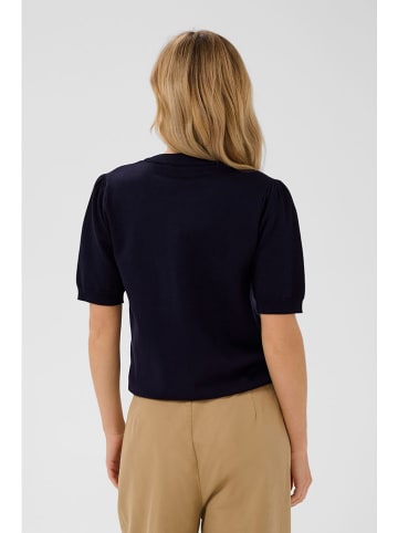 SAINT TROPEZ Sweter w kolorze granatowym