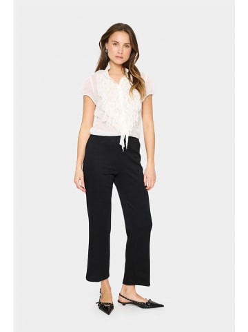 SAINT TROPEZ Bluzka w kolorze kremowym