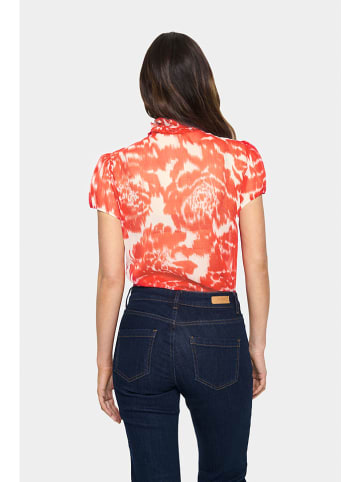 SAINT TROPEZ Bluse in Rot