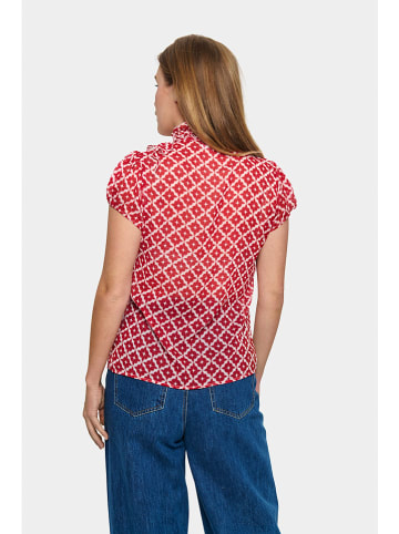 SAINT TROPEZ Bluse in Rot