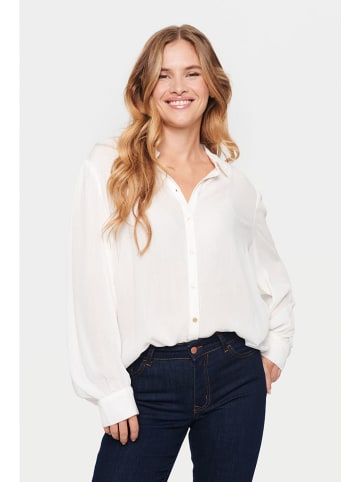 SAINT TROPEZ Blouse "Alba" crème