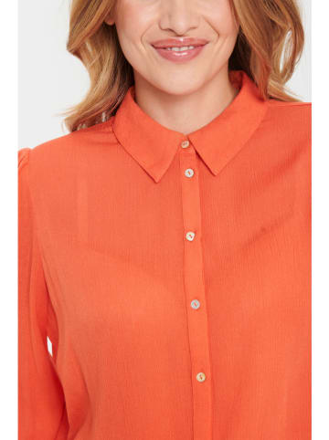SAINT TROPEZ Bluse "Saint Tropez" in Orange