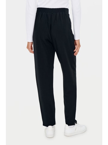 SAINT TROPEZ Spodnie w kolorze czarnym