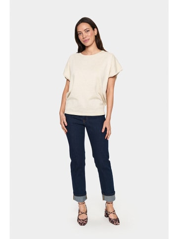 SAINT TROPEZ Trui crème