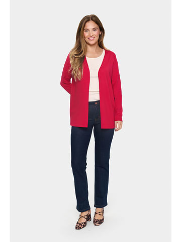 SAINT TROPEZ Kardigan w kolorze różowym