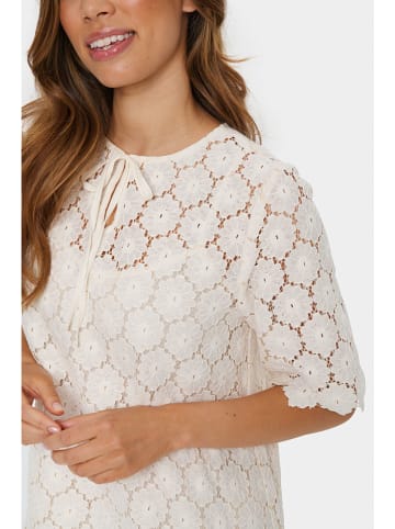 SAINT TROPEZ Kleid in Creme