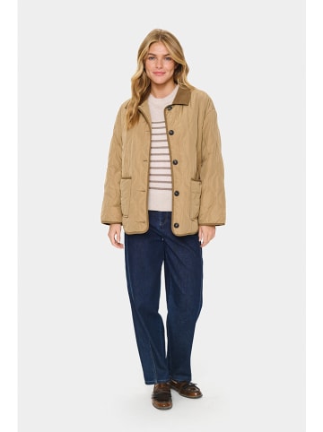 SAINT TROPEZ Übergangsjacke in Beige