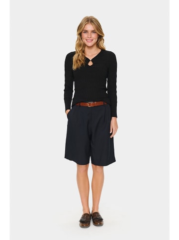 SAINT TROPEZ Blouse zwart