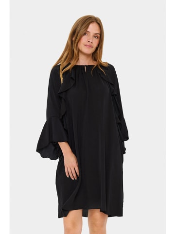 SAINT TROPEZ Sukienka w kolorze czarnym