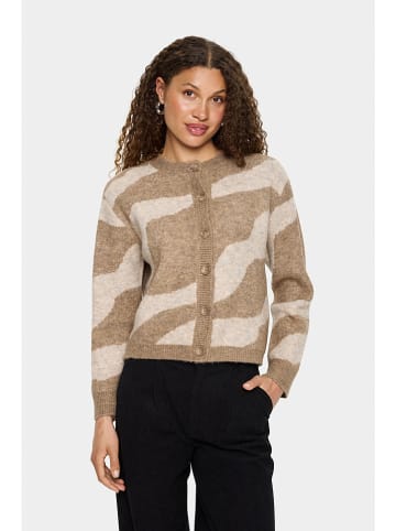 SAINT TROPEZ Cardigan in Beige