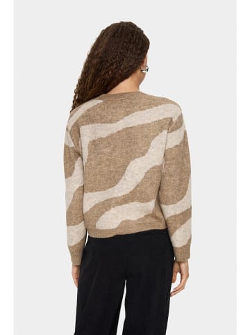 SAINT TROPEZ Cardigan in Beige