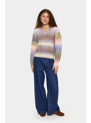 SAINT TROPEZ Sweter ze wzorem