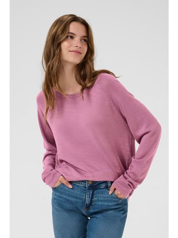 CULTURE Sweter w kolorze jasnoróżowym