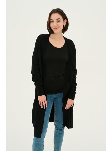 CULTURE Longcardigan in Schwarz