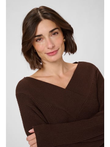 CULTURE Pullover in Braun