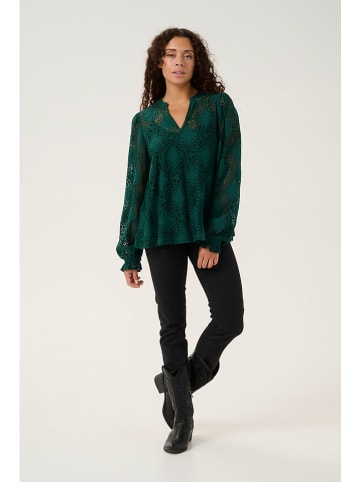 CULTURE Bluzka w kolorze turkusowym