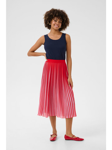 CULTURE Spódnica w kolorze czerwonym