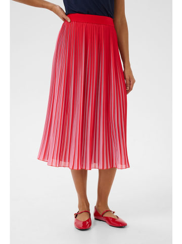 CULTURE Spódnica w kolorze czerwonym