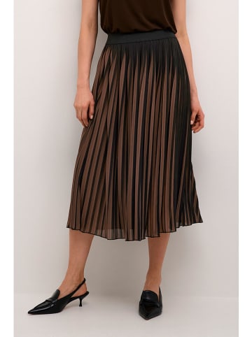 CULTURE Plissee-Rock bruin