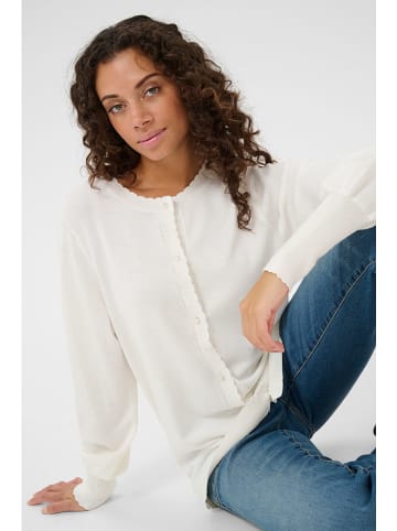 CULTURE Kardigan w kolorze kremowym